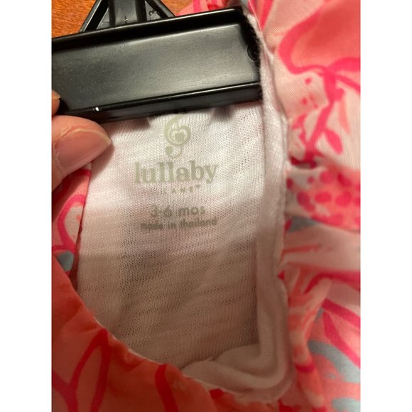 Girl Lullaby Lane Newborn Romper Pink Size 3-6 Months Baby - Picture 4 of 5